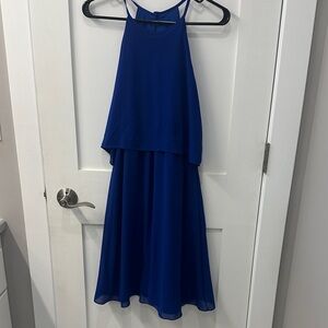 Lulu's Royal Blue Sleeveless Dress